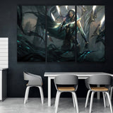 Sentinel Irelia lol decor - wall poster canvas skin paper