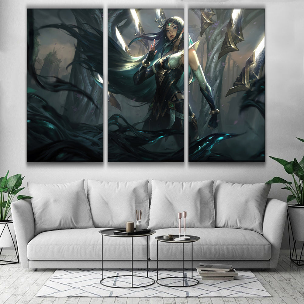 Irelia League Of Legends (Video Game) Poster Paper Print - Gaming