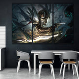 Sentinel Pyke lol wall decor - canvas poster