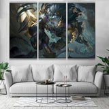 Sentinel Rengar league online buy lol wall paper skin gift decor