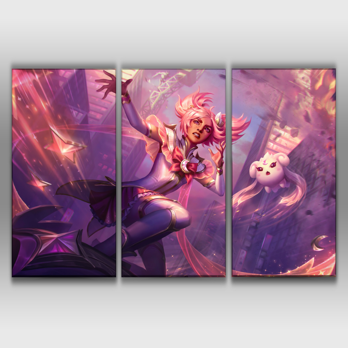 Star Guardian Taliyah - 3 Panels Wall Poster – leagueofstore.shop