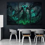 Unbound Thresh see wallpaper canvas skin league of legends wallpaper