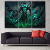 Unbound Thresh wall paper see online lol canvas poster decoration