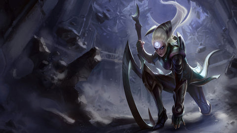 Diana - league of legends 3 panels canvas - skin posters collection