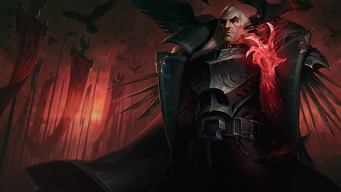 Swain - league of legends 3 panels canvas - skin wall decor posters collection