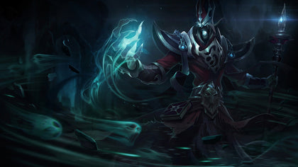 Karthus - League of Legends 3 panels skins - canvas collection