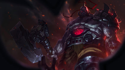 Sion - league of legends 3 panels canvas - skin posters collection