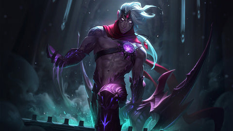 Varus league of legends 3 panels canvas - skin posters collection
