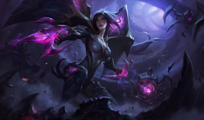 Kai'Sa league of legends 3 panels canvas - skills posters collection