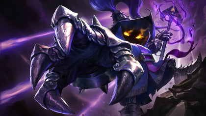 Veigar - league of legends 3 panels canvas - skin posters collection