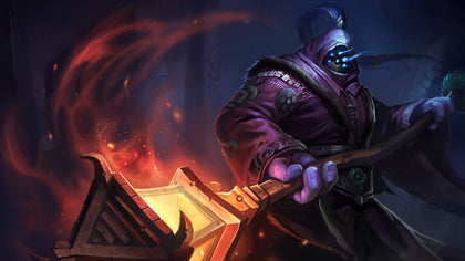 Jax - league of legends 3 pnels canvas  - skin posters collection