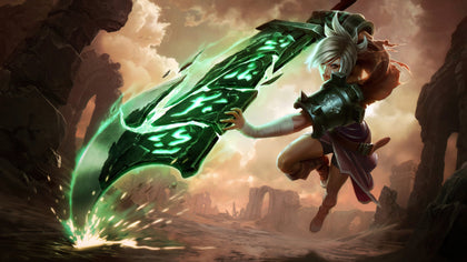 Riven - league of legends 3 panels canvas - skin posters collection