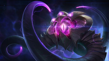Vel'Koz - league of legends 3 panels canvas - skin posters decor collection