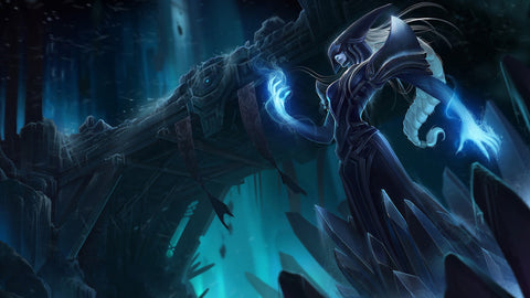 League of Legends - Lissandra skins collection - LOL Wallpaper 3 panels canvas wall decor collection