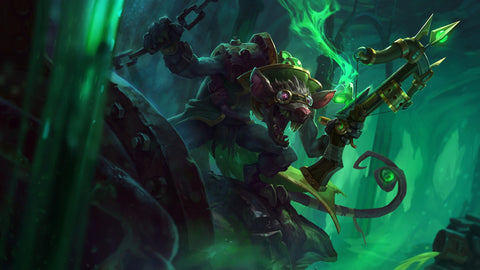 Twitch - league of legends 3 panels canvas - skin posters collection