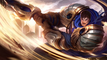 Garen - league of legends 3 panels canvas- skin wall decor poster collection