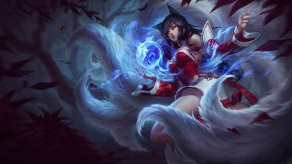 Ahri - League of Legends 3 panels poster - skin canvas collection
