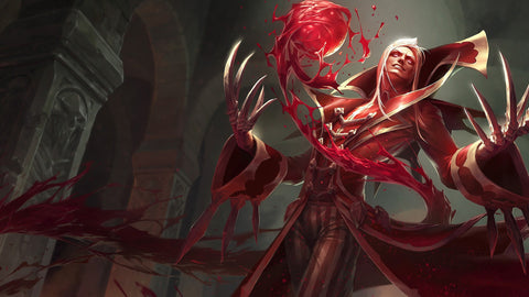 Vladimir league of legends 3 panels canvas - skin poster wall decor collection