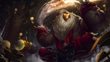 Bard league of legends 3 panels canvas - ski nwall decor poster collection