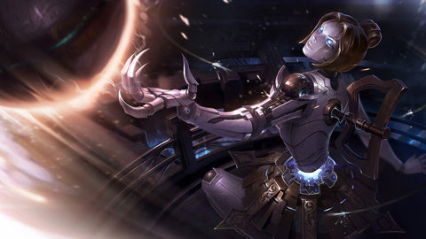 Orianna - league of legends 3 panels canvas - skin wall decor poster collection