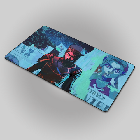 Arcane 2 Caitlyn and Jinx Mousepad