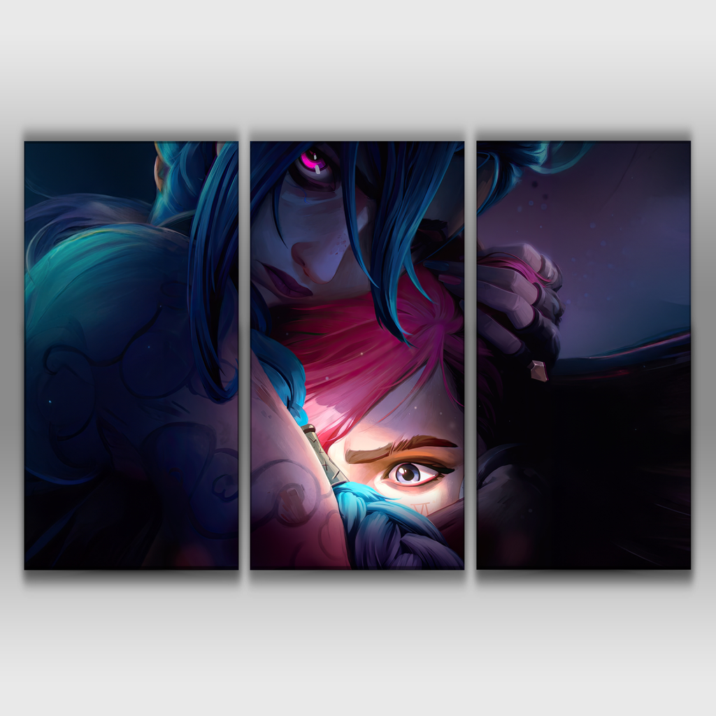 Arcane 2: Jinx and Vi Poster | League of Store – leagueofstore.shop
