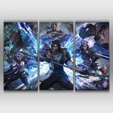 Arcane Jayce, Jinx, Caitlyn, Ekko, Ambessa and Vi Poster