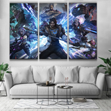 Arcane Jayce, Jinx, Caitlyn, Ekko, Ambessa and Vi Buy Wall Poster