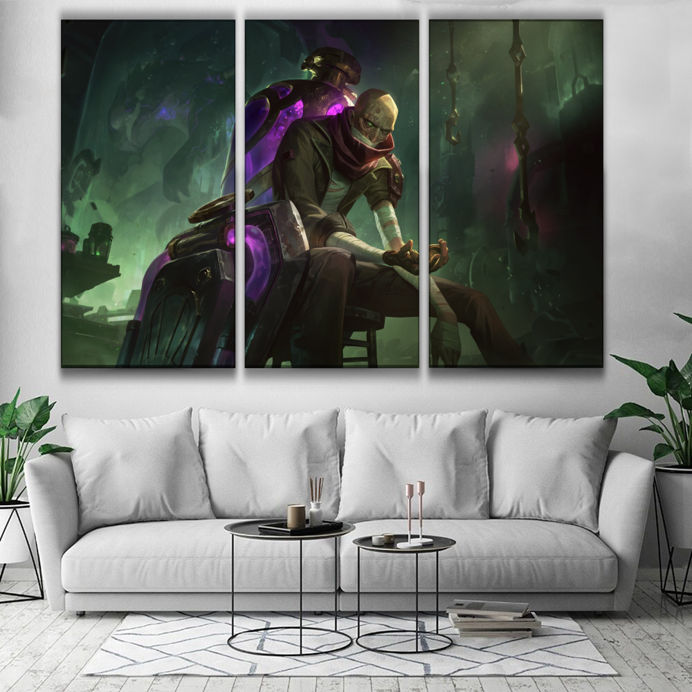 Arcane Shimmer Lab Singed Poster | League of Store – leagueofstore.shop