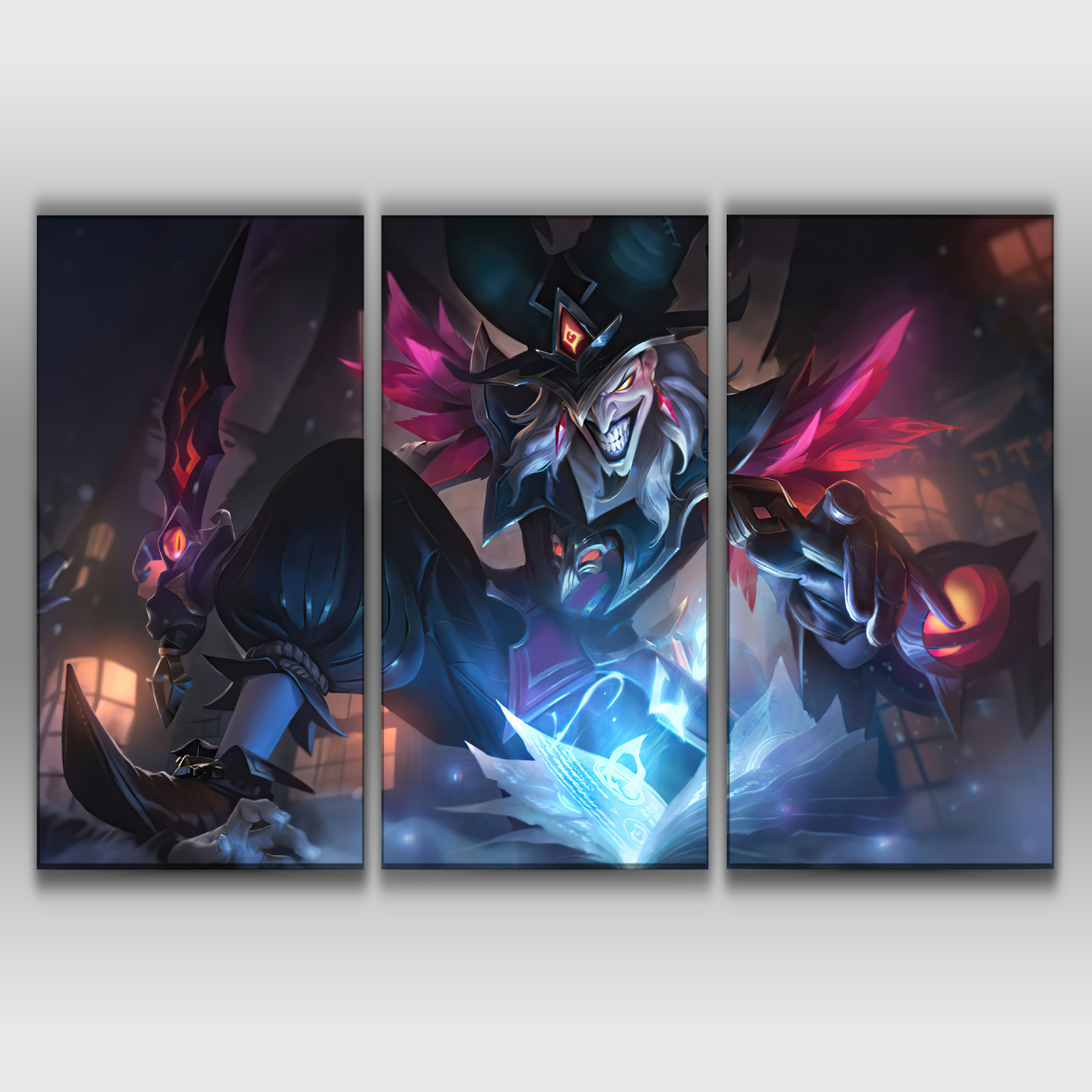 Arcanist Shaco Poster | League of Store – leagueofstore.shop