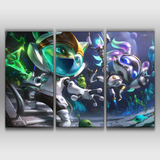 Astronaut Kennen and Fizz Poster 