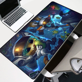ASTRONAUT POPPY AND GNAR MOUSE PAD