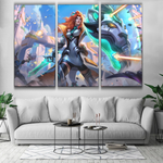 Battle Lion Leona Poster