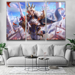 Battle Queen Fiora Poster