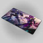 Battle Wolf Sylas and Battle Bat Vayne Mousepad 