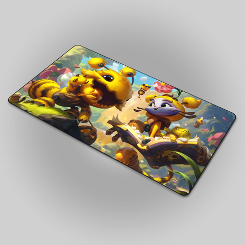 Bee'Maw and Yuubee Mousepad