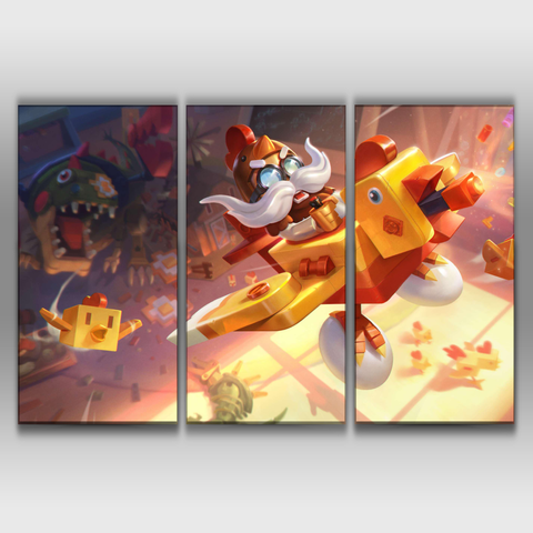 Block Toy Corki Poster