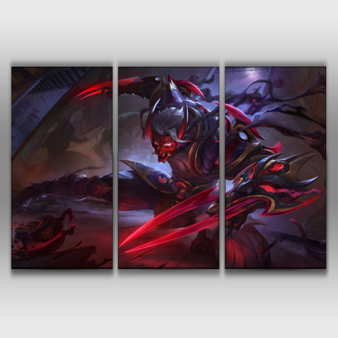 Blood Moon Zed Poster