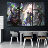 Broken Covenant Jhin, Shen & Aurora Buy Wall Poster