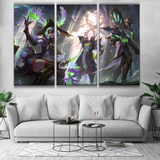 BROKEN COVENANT JHIN, SHEN & AURORA POSTER