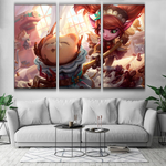 Cafe Cuties Poppy league of legends poster