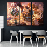 Cafe Cuties Rumble league of legends poster
