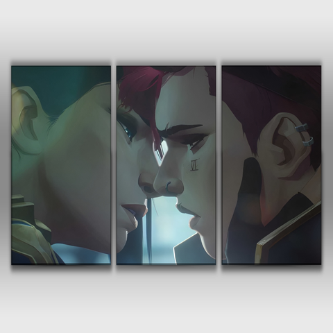 Caitlyn and Vi Kiss Arcane 2 Poster