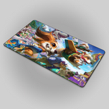 Corgi Corki and Fuzz Fizz Mousepad