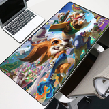 CORGI CORKI AND FUZZ FIZZ MOUSE PAD