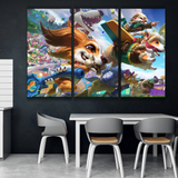Corgi Corki and Fuzz Fizz Buy Wall Poster