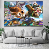 CORGI CORKI AND FUZZ FIZZ POSTER