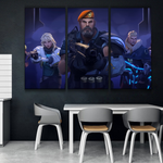 Deadlock, Brimstone and Sova Buy Wall Poster