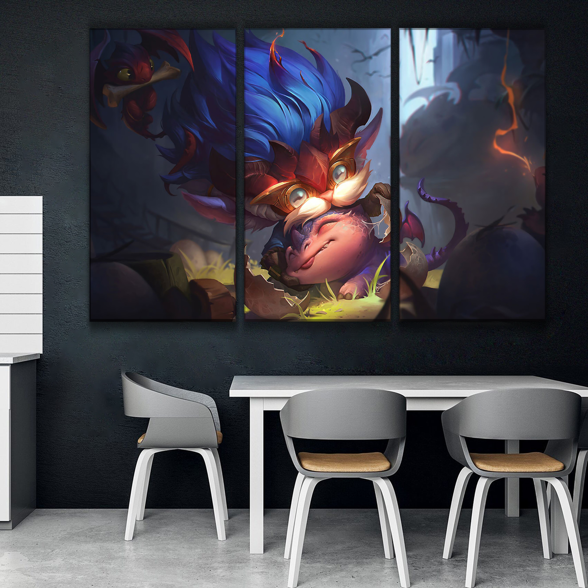 Dragon Trainer Heimerdinger Poster | League of Store – leagueofstore.shop