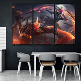 Dragonslayer Diana and Olaf Buy Wall Poster
